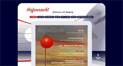 Desktop Screenshot of hafennacht-ev.de