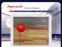 Tablet Screenshot of hafennacht-ev.de